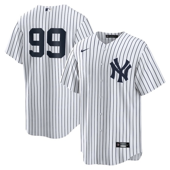 Men's New York Yankees Aaron Judge Nike White Home Limited Player Jersey - Picture 1 of 9